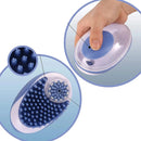 Escova de banho de silicone macio para cães e gatos