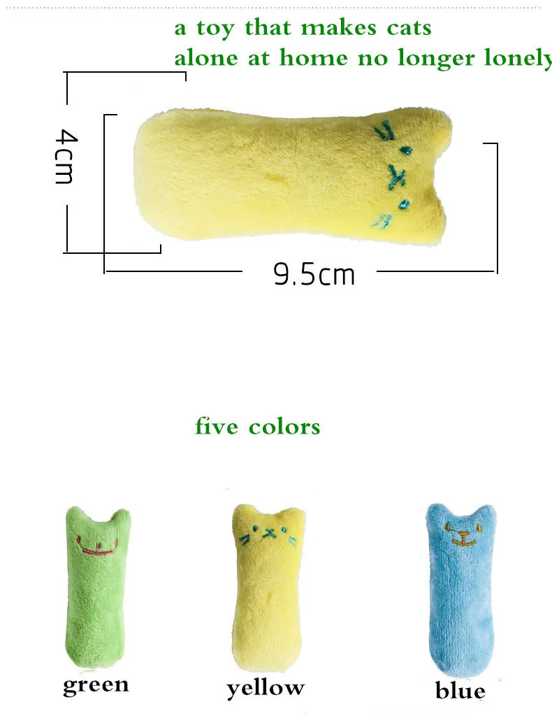 Jouets en peluche pour chat