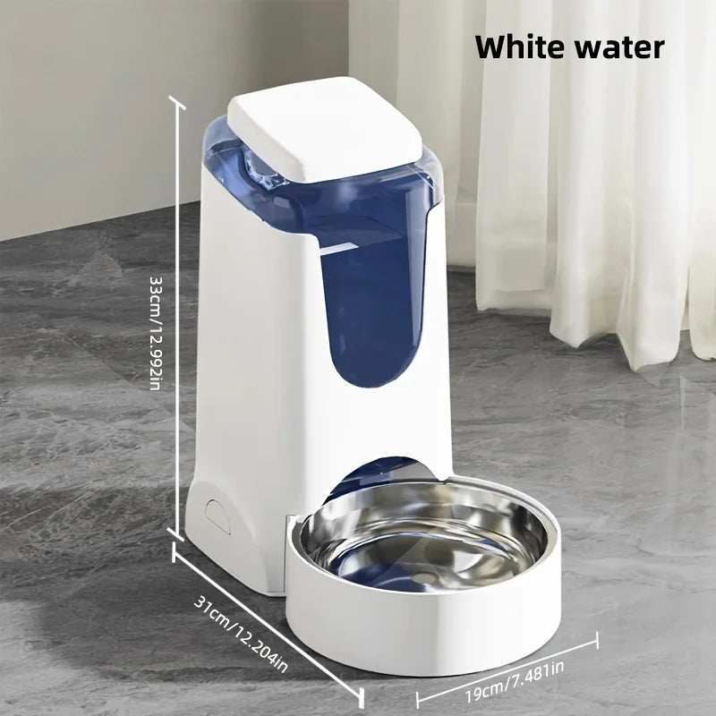 Alimentador e dispenser de água automático para PET em aço inoxidável de grande capacidade