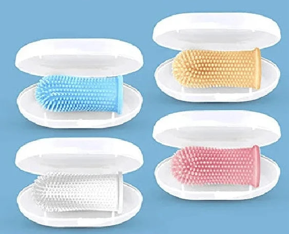 Escova de dentes super macia para pets cães e gatos