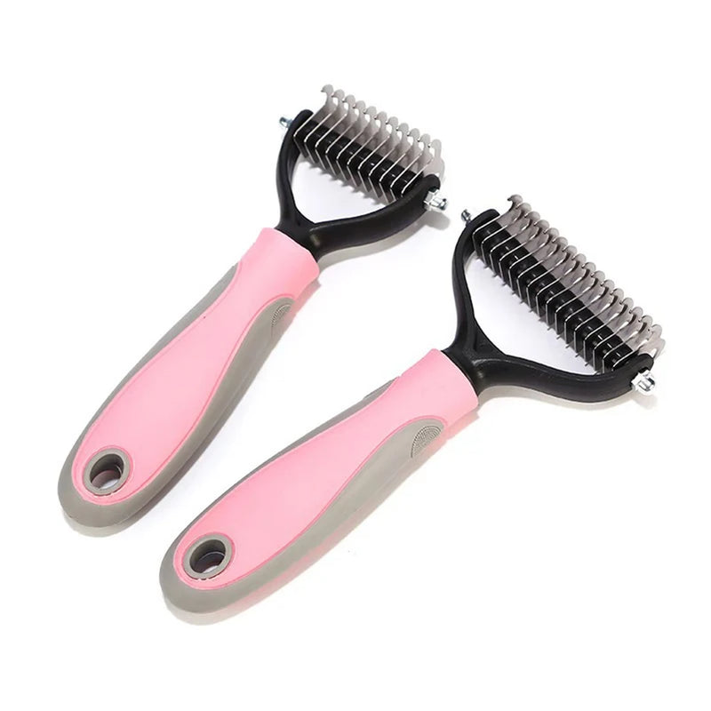 Escova profissional para remoção de pelos para cães e gatos