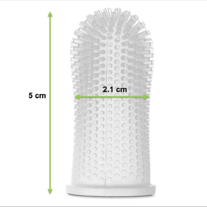 Escova de dentes super macia para pets cães e gatos