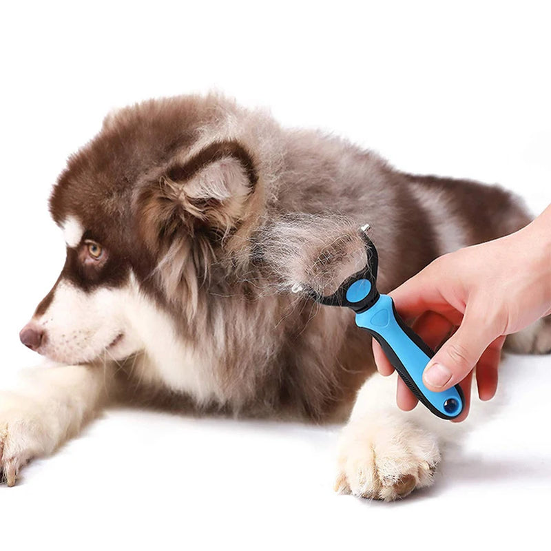 Escova profissional para remoção de pelos para cães e gatos
