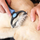 Escova profissional para remoção de pelos para cães e gatos