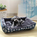 Cama tipo sofá para cães e gatos de estimação