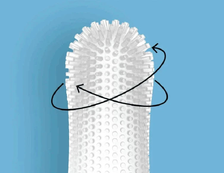 Escova de dentes super macia para pets cães e gatos