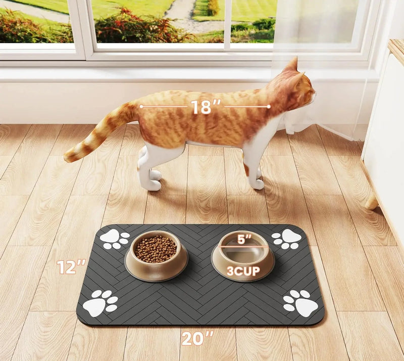 Tapete para cães e gatos de secagem rápida (SEM TIGELA)