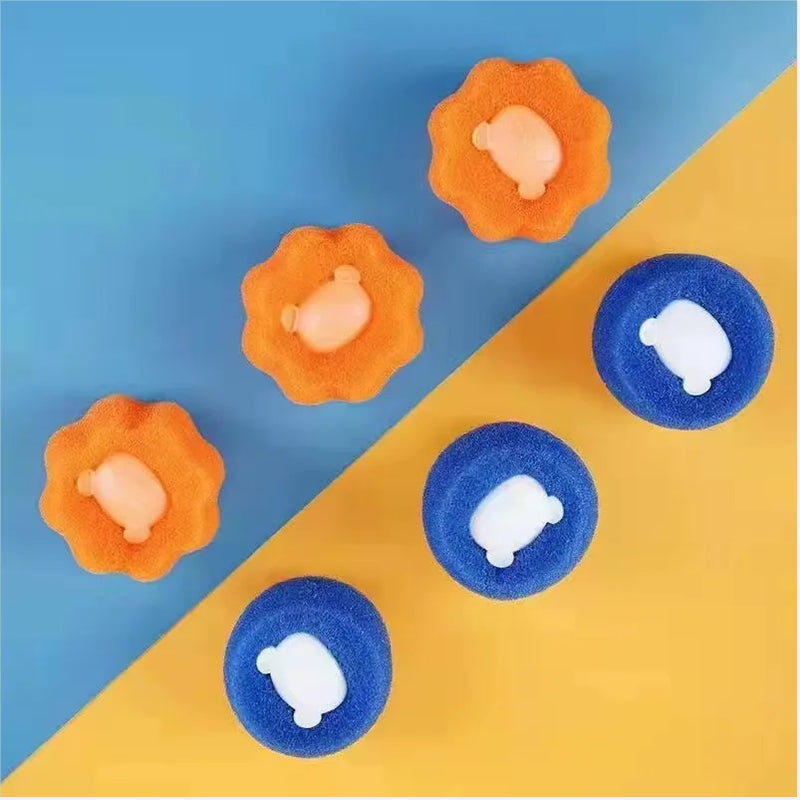 Removedor de pelos de pets bola de lã reutilizável