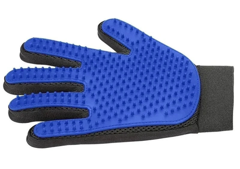 Luvas de Silicone para Escovação e Pente para Cabelo de Gatos e Cães