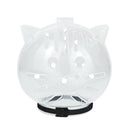 Focinheira de bolha para gatos proteção anti-mordida e anti-lambida, capuz espacial respirável para gatos.