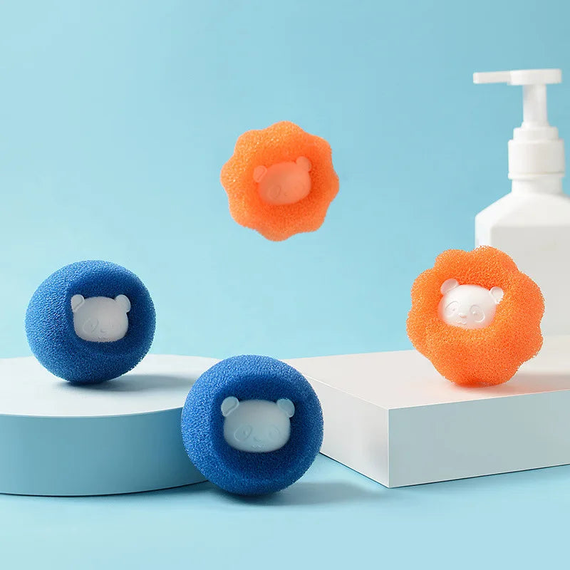Removedor de pelos de pets bola de lã reutilizável