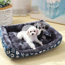 Cama tipo sofá para cães e gatos de estimação