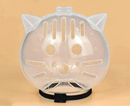 Focinheira de bolha para gatos proteção anti-mordida e anti-lambida, capuz espacial respirável para gatos.