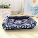 Cama tipo sofá para cães e gatos de estimação