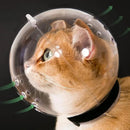 Focinheira de bolha para gatos proteção anti-mordida e anti-lambida, capuz espacial respirável para gatos.