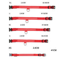 Coleira de nylon com LED para cachorro