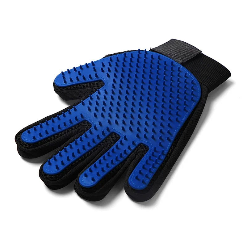 Luvas de Silicone para Escovação e Pente para Cabelo de Gatos e Cães