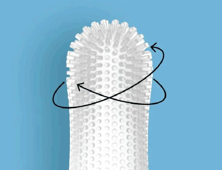 Escova de dentes super macia para pets cães e gatos