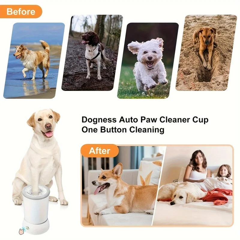 Lavador para patas de cães e gatos