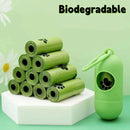 Bolsa para excrementos animales fabricada con material biodegradable.